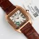 Swiss Quality Clone Cartier Santos 100 Watch Rose Gold Citizen Movement (2)_th.jpg